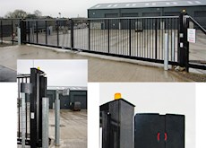 Transit to the Rescue at Complex Vehicle Access Sliding Gate System